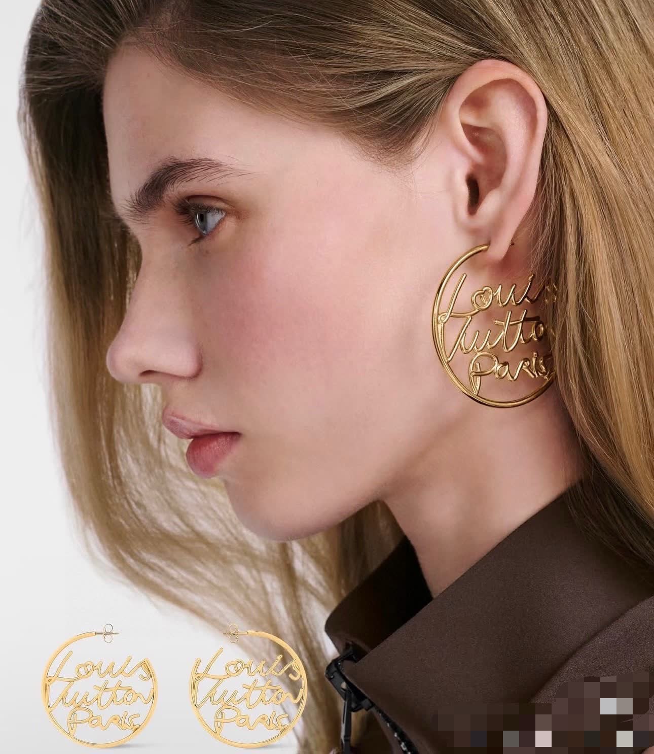 Louis Vuitton Paris Earrings